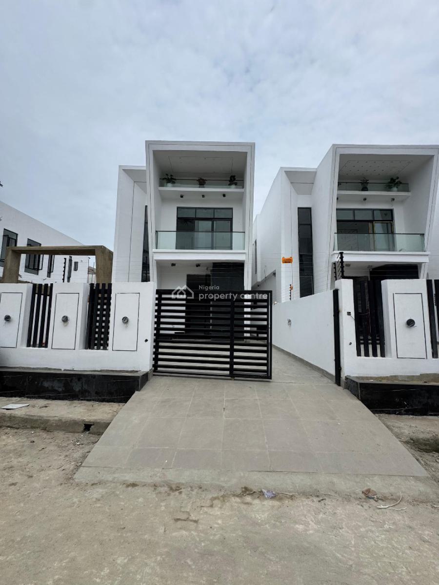 Spacious 4 Bedroom Detached Duplex with Bq in Secure Estate, Orchid Road, Lekki, Lagos, Detached Duplex for Sale