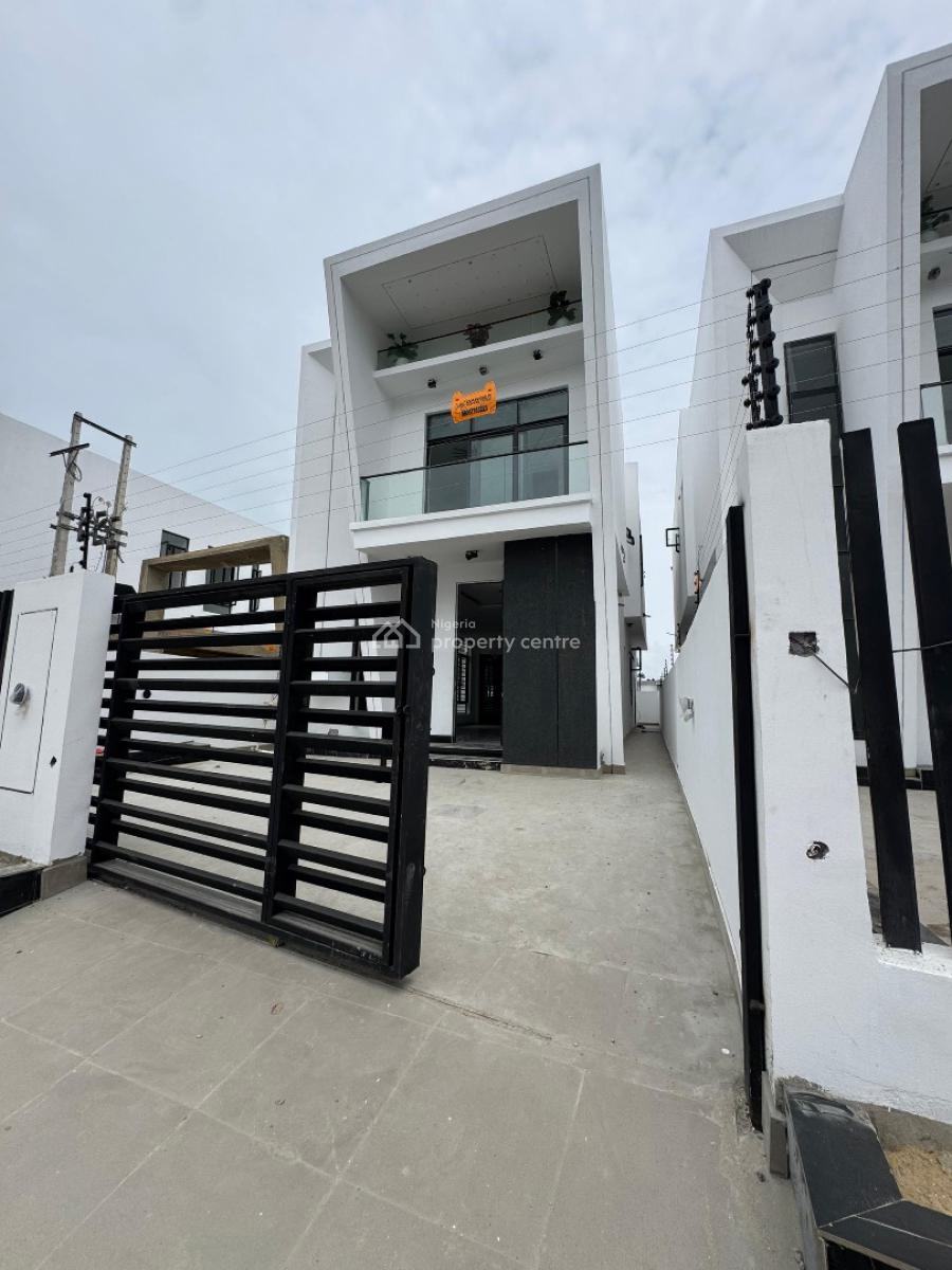 Spacious 4 Bedroom Detached Duplex with Bq in Secure Estate, Orchid Road, Lekki, Lagos, Detached Duplex for Sale