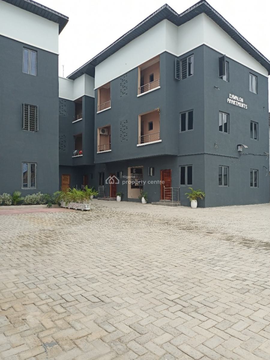 2bedroom Apartment with Bq, in a Well Secured Estate, Ajah, Lagos, Block of Flats for Sale