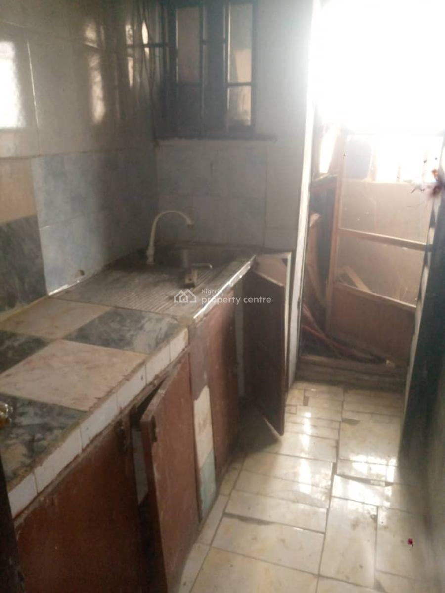 Clean Mini Flat Upstairs, Off Yaya Abatan, Ogba, Ikeja, Lagos, Mini Flat (room and Parlour) for Rent