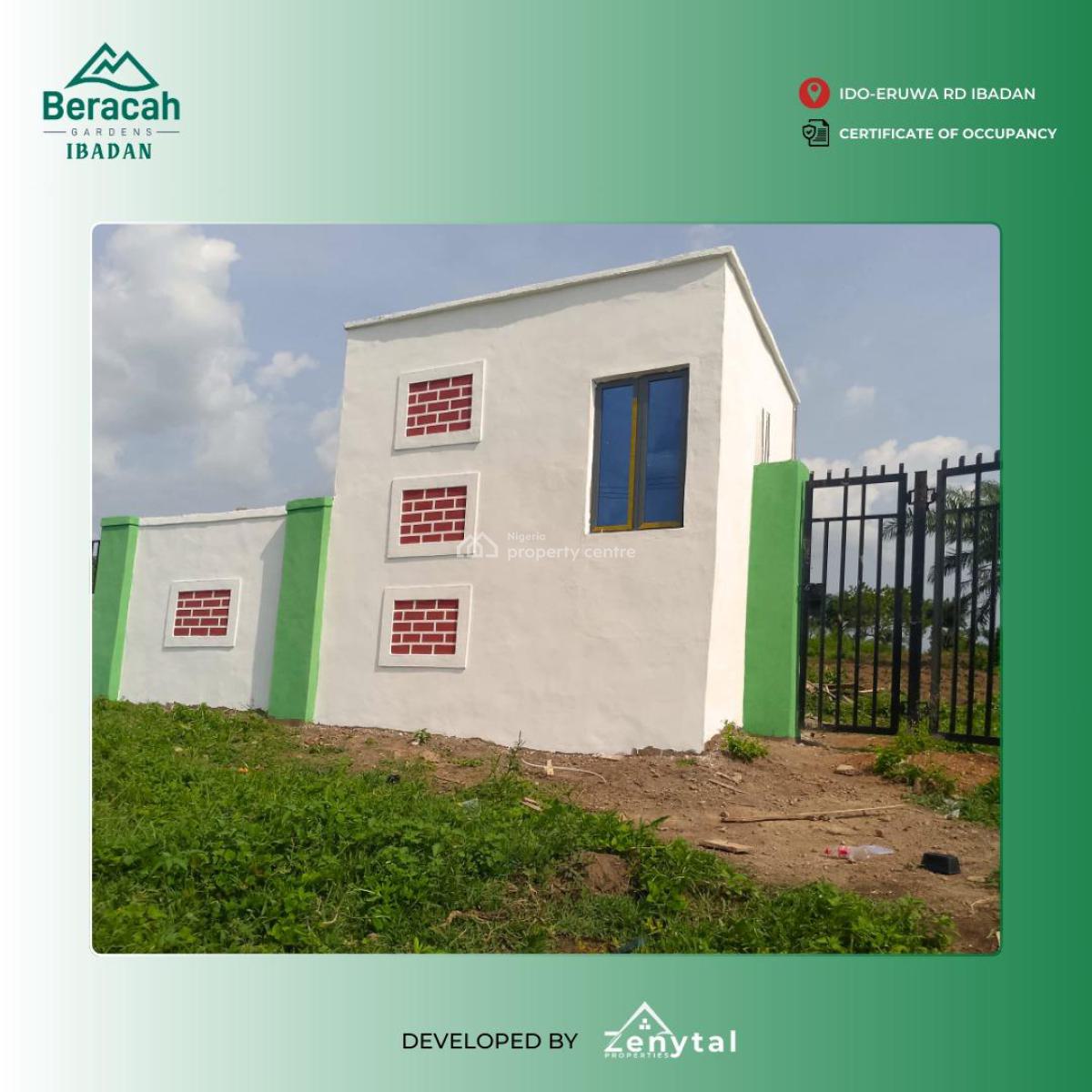 C of O Estate Land, Beracah Garden, Ido-eruwa Axis, Ibadan, Oyo, Residential Land for Sale