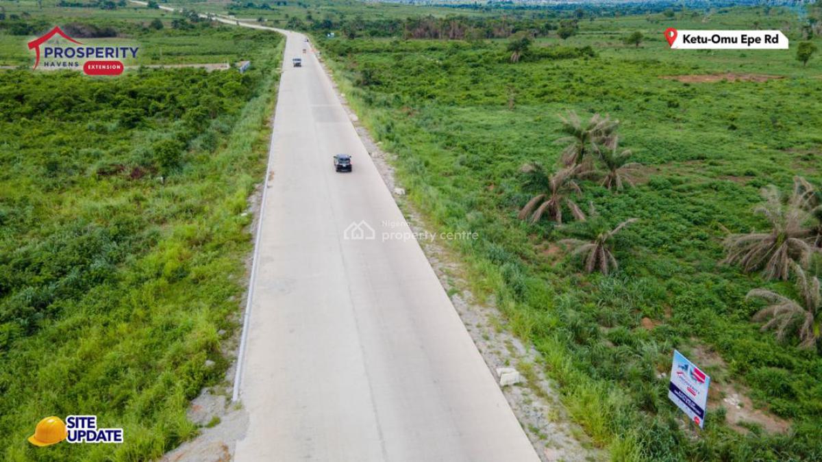 C of O Estate Land Facing The Express, Prosperity Havens Extension Estate, Ketu-omu Epe Road, Epe, Lagos, Residential Land for Sale