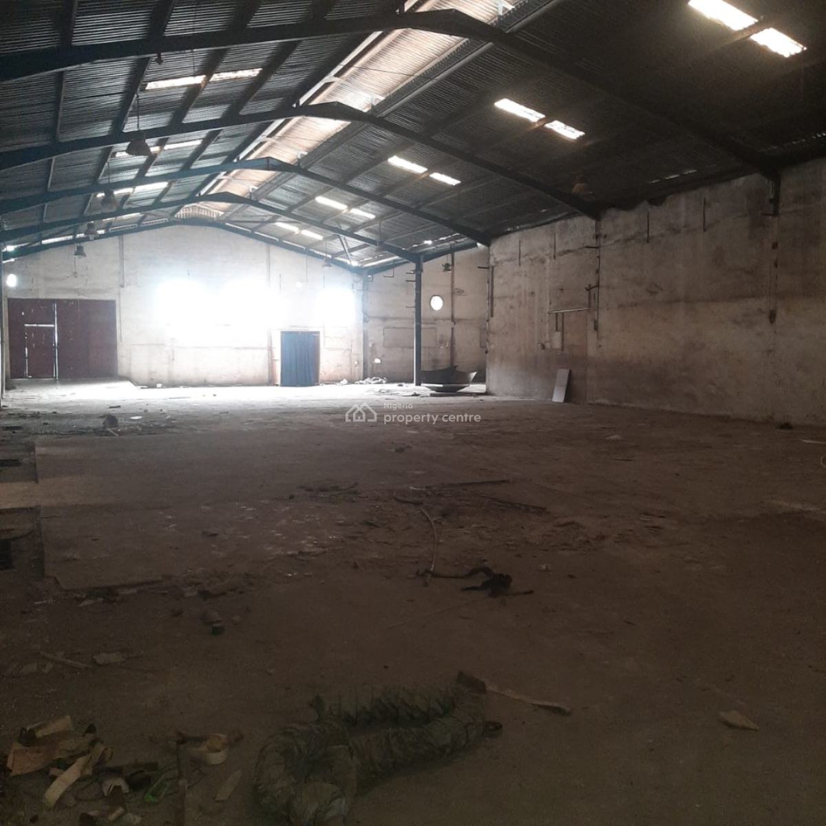 Three Bay Warehouse Measuring 56,730 Sqft, Off Billings Way, Oregun, Ikeja, Lagos, Warehouse for Rent