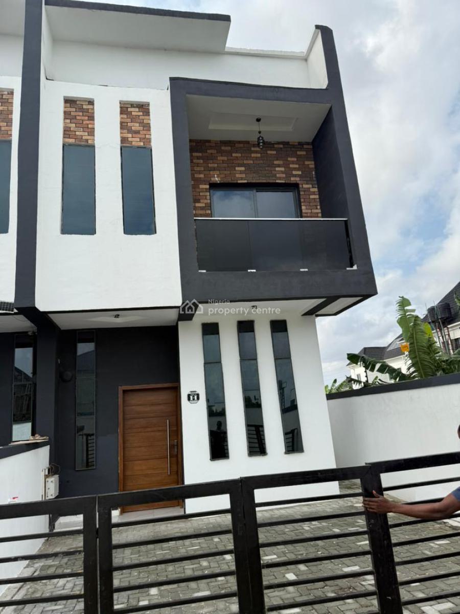 Luxury 4 Bedroom, Sangotedo, Ajah, Lagos, Semi-detached Duplex for Rent