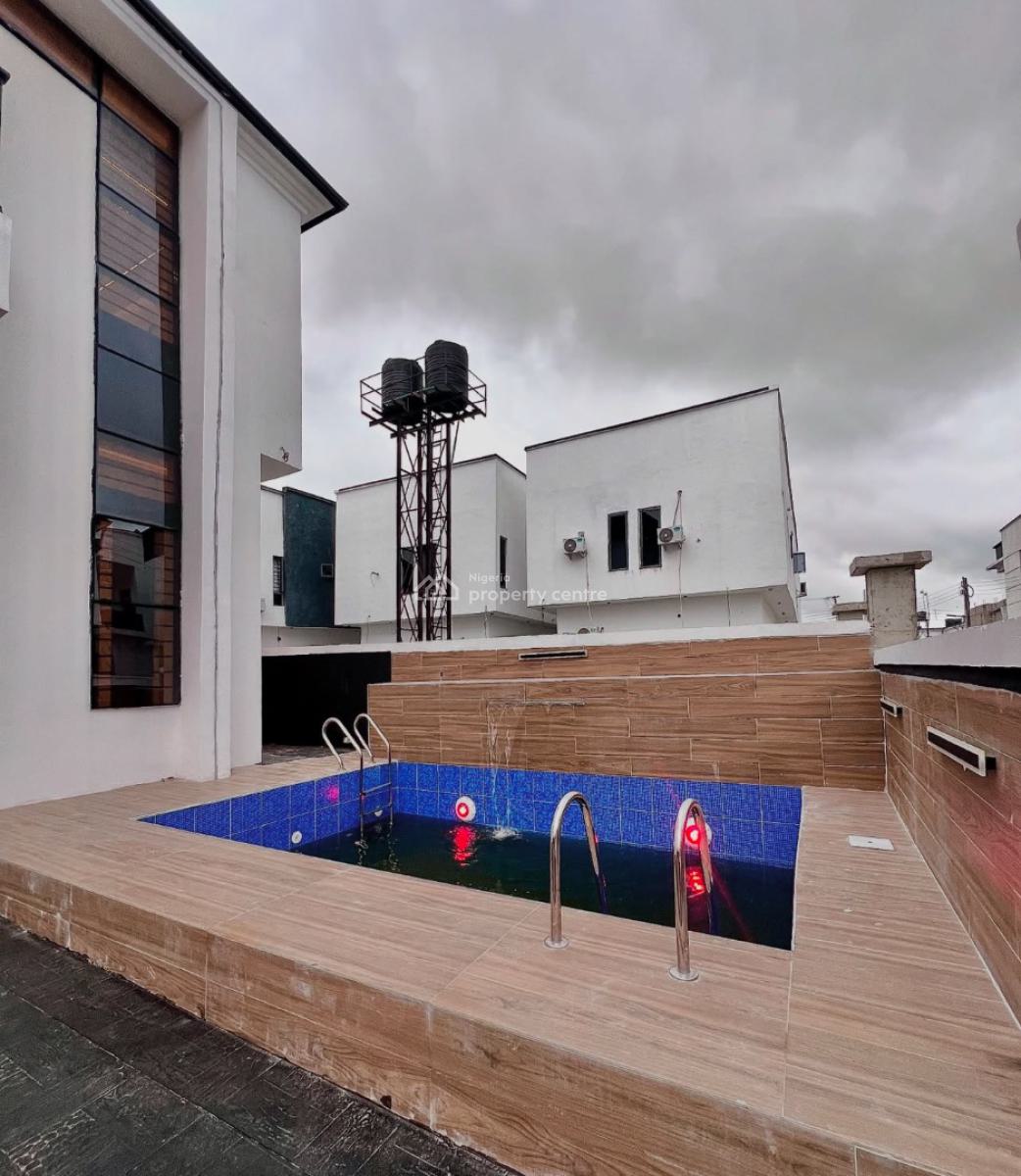 Luxury 5 Bedroom Fully Detached with Swimming-pool Duplex, Ajah, Lagos, Detached Duplex for Sale