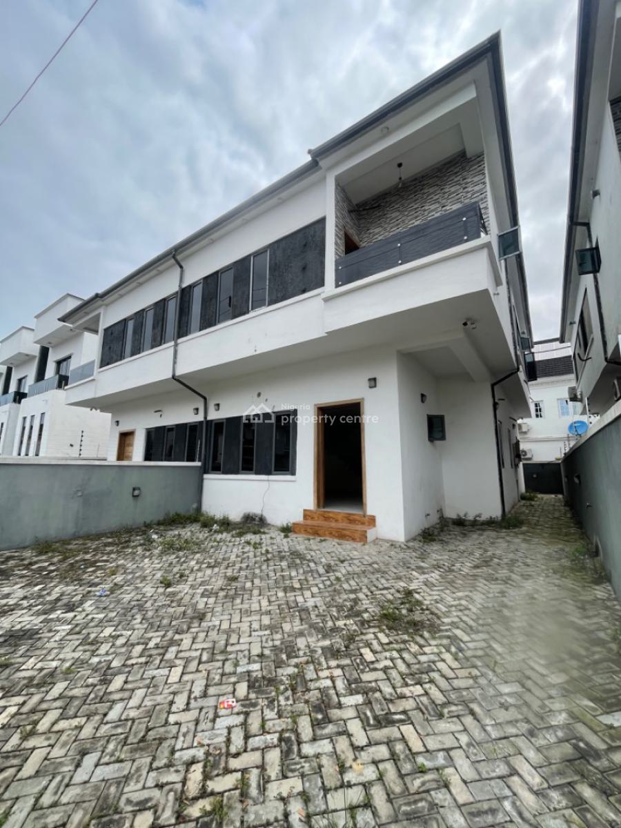 4bedroom Semi Detached Duplex with a Bq, Idado, Lekki, Lagos, Detached Duplex for Rent