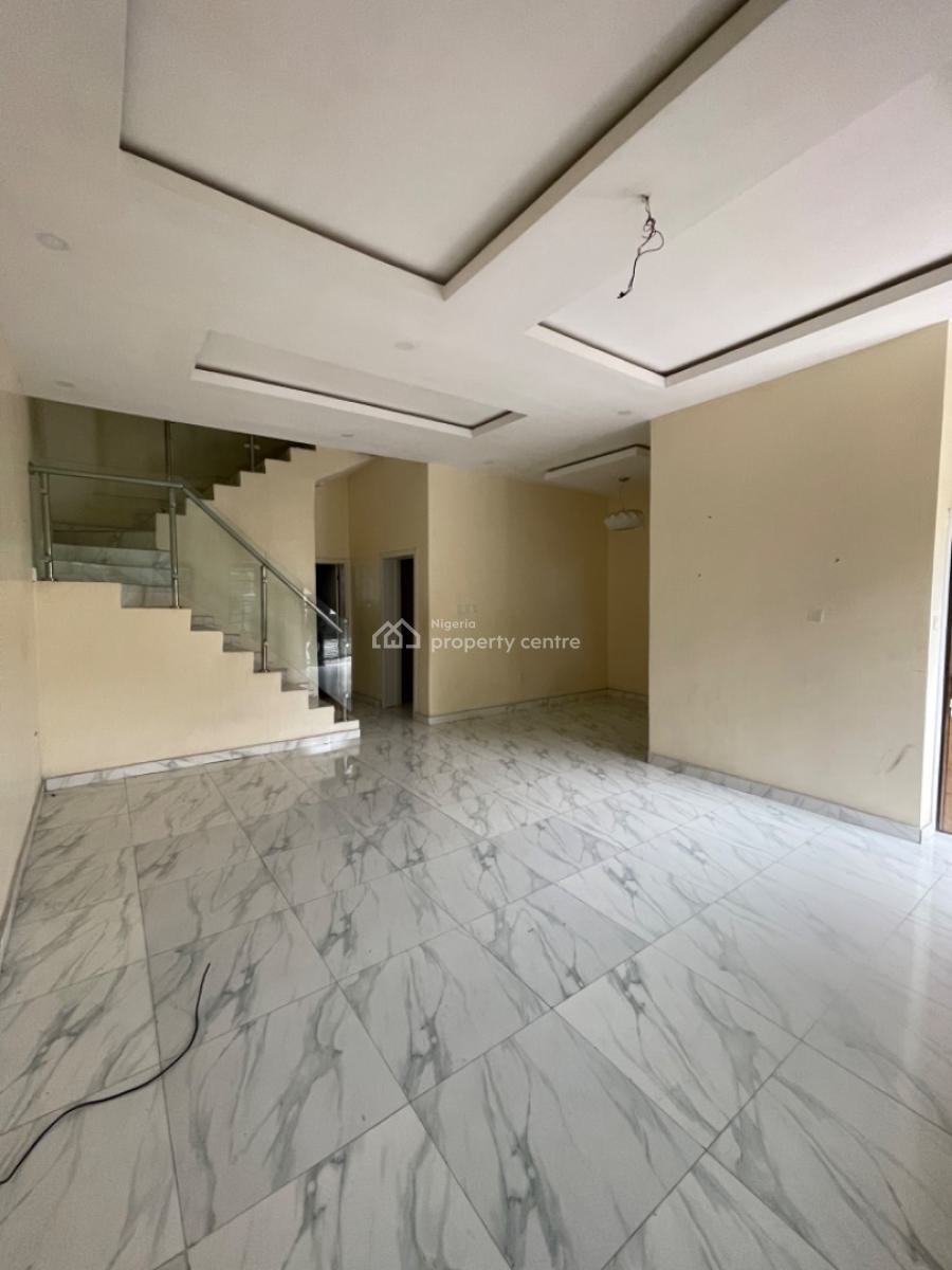 4bedroom Semi Detached Duplex with a Bq, Idado, Lekki, Lagos, Detached Duplex for Rent
