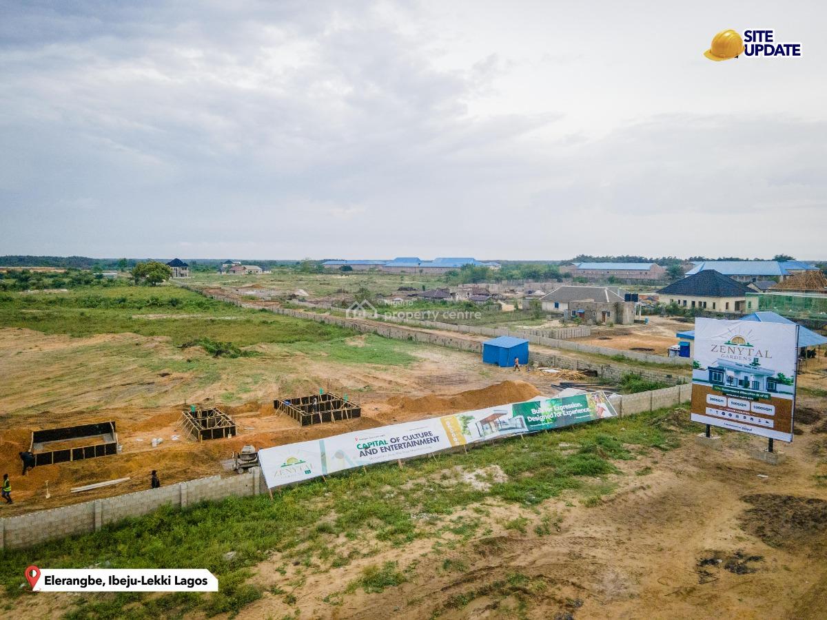 Government Allocated and C of O Estate Land, Zenytal Gardens, Eleranigbe, Ibeju Lekki, Lagos, Residential Land for Sale