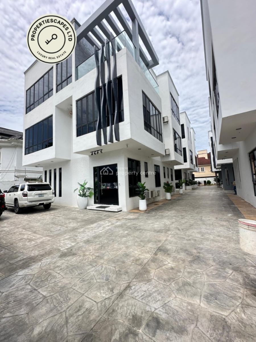 Nicely Built 5 Bedroom Fully Automated Detached Duplex with Bq, Ikoyi, Lagos, House for Sale