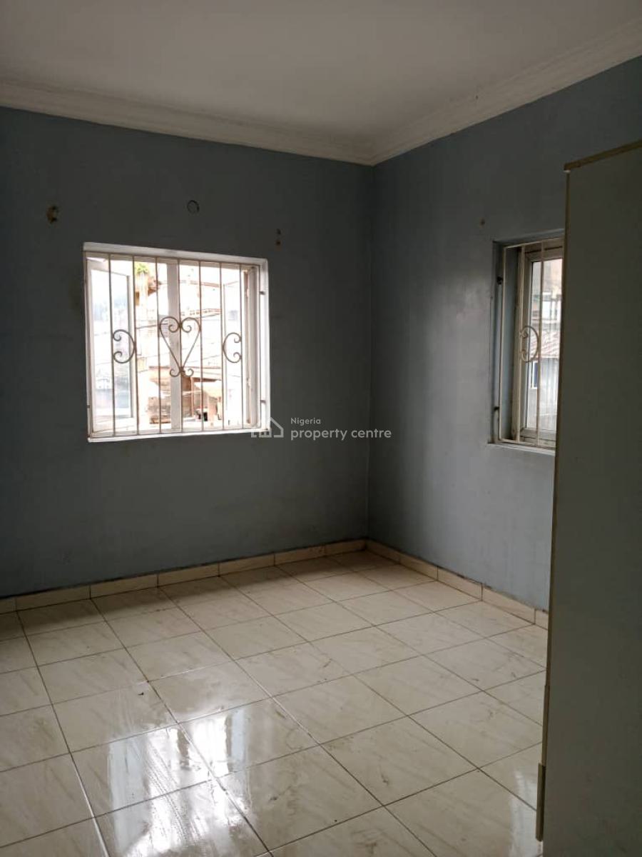 Relatively 3 Bedroom Flat Upstairs, Back of County, Ogba, Ikeja, Lagos, Flat / Apartment for Rent