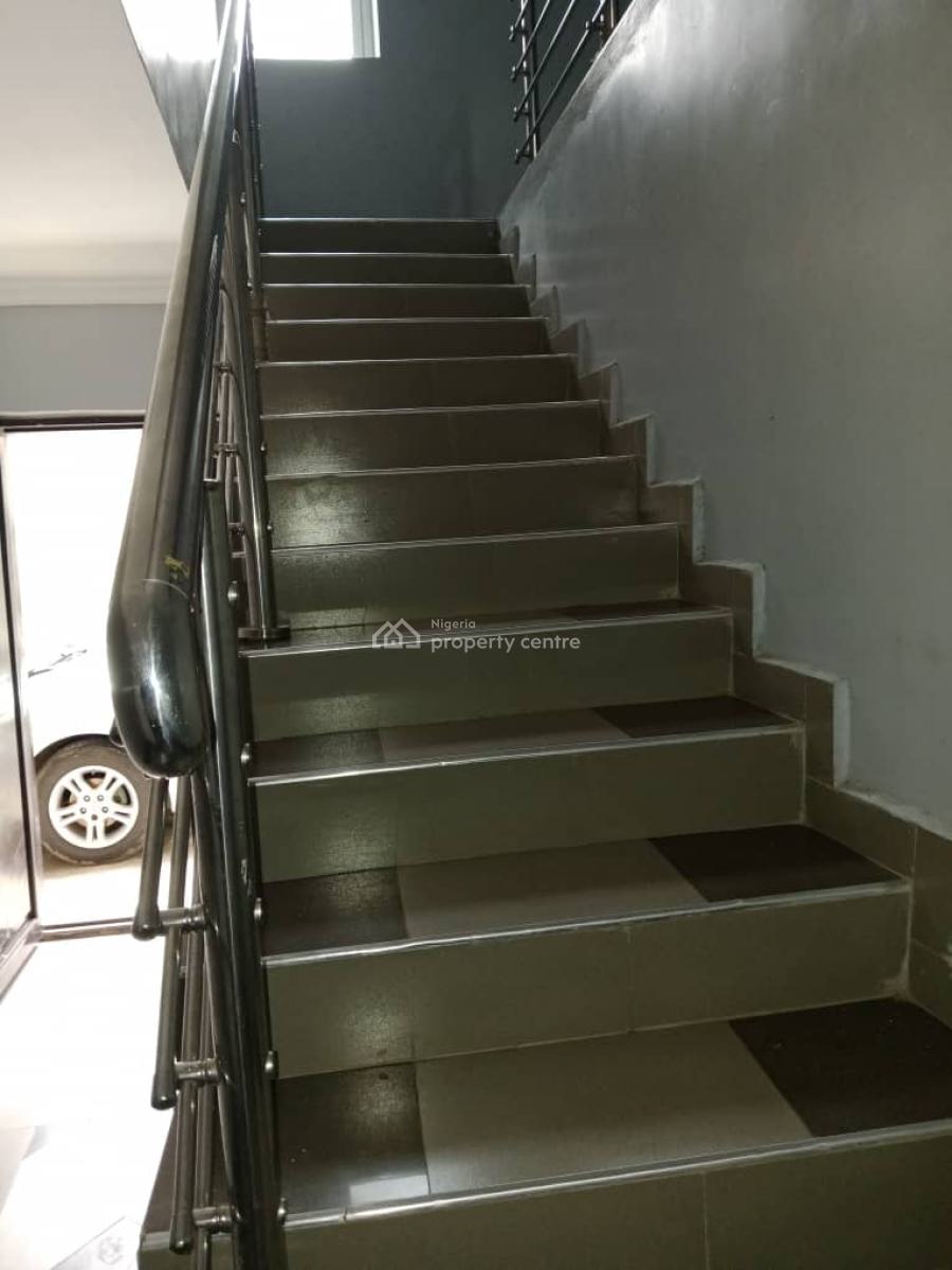 Relatively 3 Bedroom Flat Upstairs, Back of County, Ogba, Ikeja, Lagos, Flat / Apartment for Rent