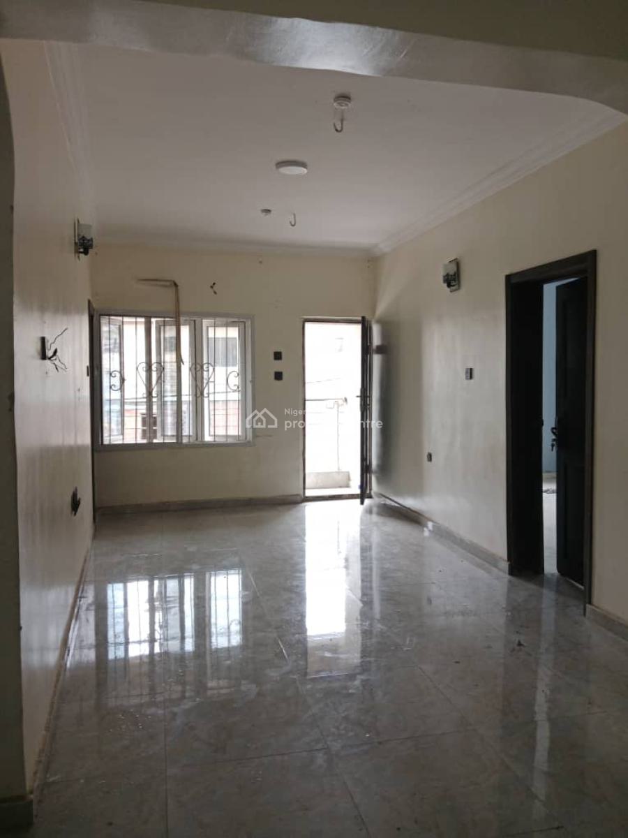 Relatively 3 Bedroom Flat Upstairs, Back of County, Ogba, Ikeja, Lagos, Flat / Apartment for Rent