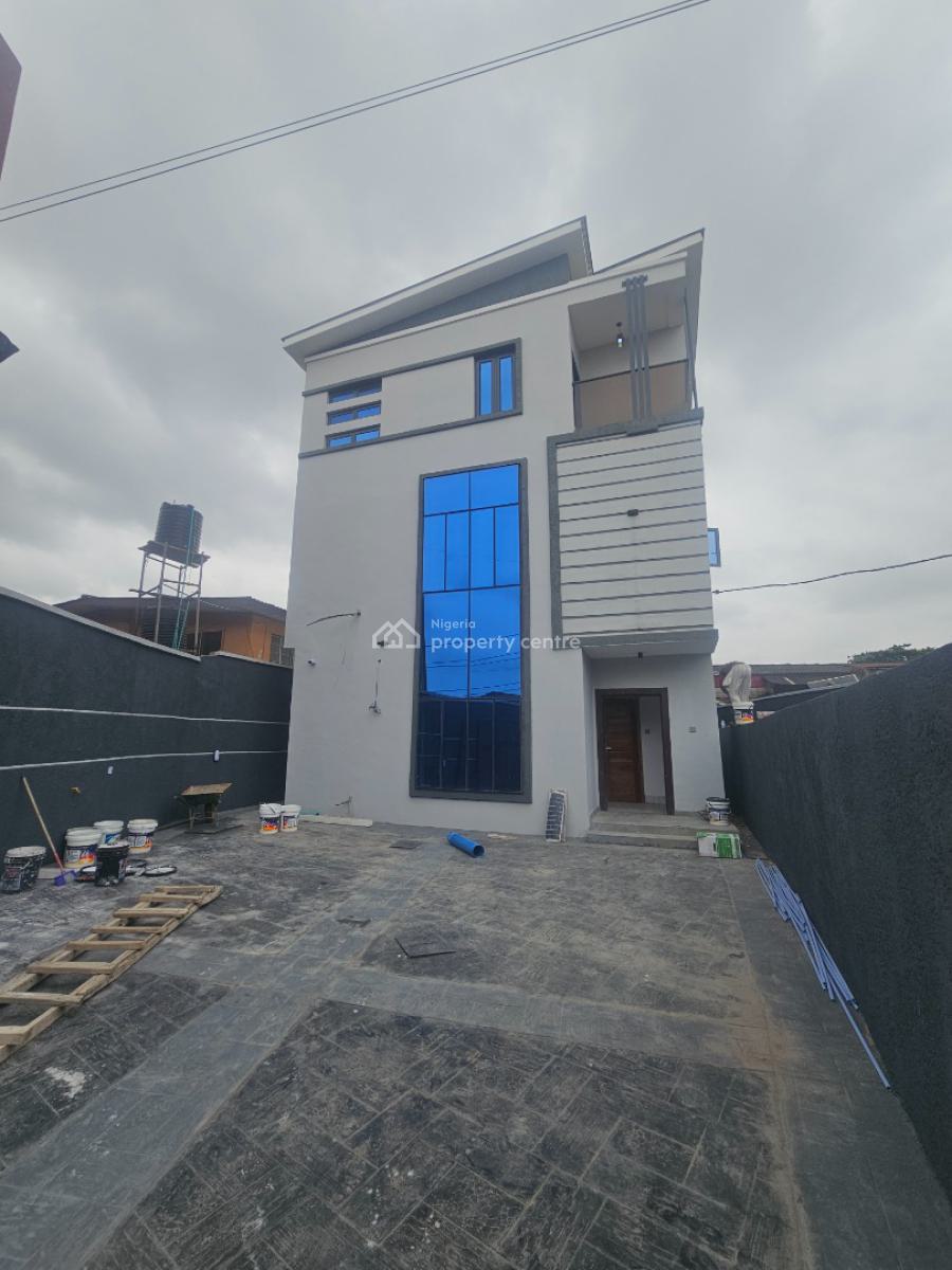 Luxuriously Built 4 Bedroom Duplex, Gbagada, Lagos, Detached Duplex for Sale
