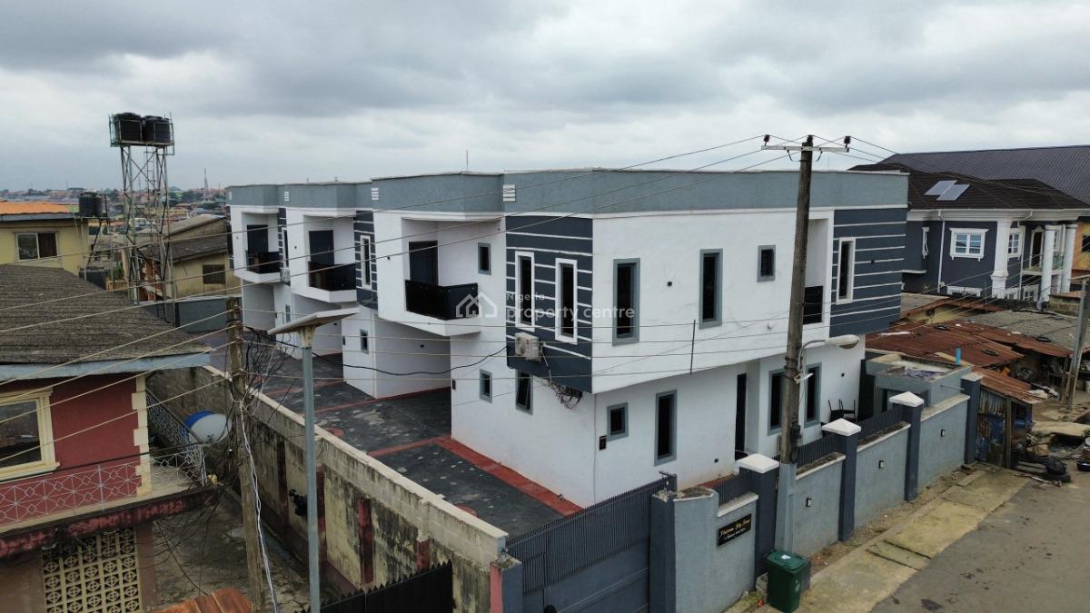 Newly Built 4 Bedroom Terraced Duplex with Exceptional Facilities, Ogba, Ikeja, Lagos, Terraced Duplex for Sale