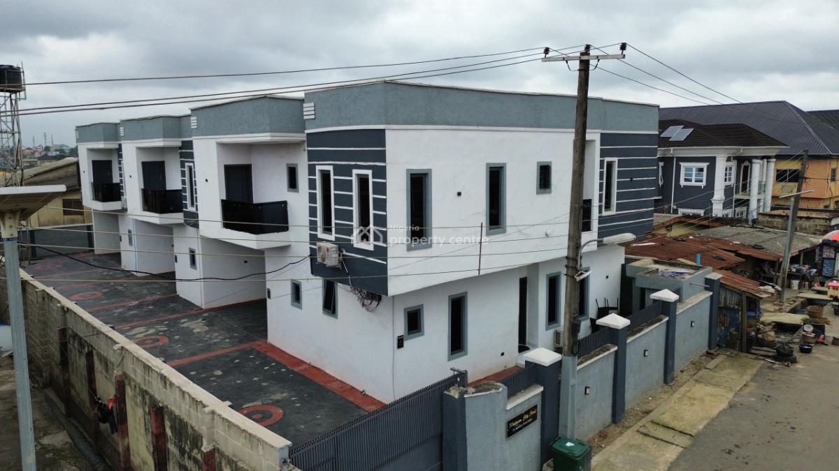 Newly Built 4 Bedroom Terraced Duplex with Exceptional Facilities, Ogba, Ikeja, Lagos, Terraced Duplex for Sale