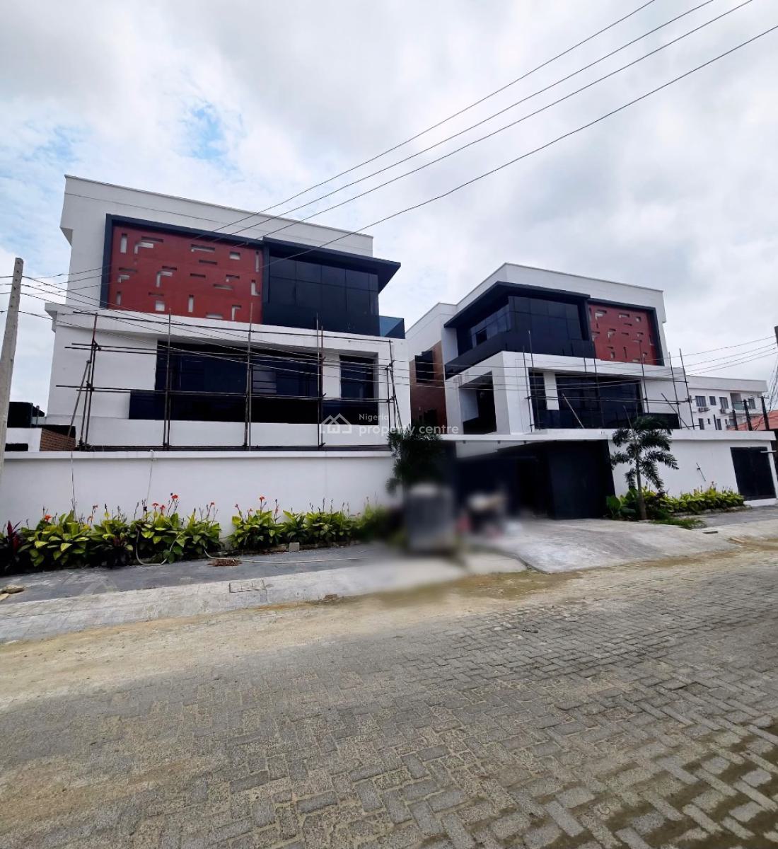 Modern 4-bedroom Terrace Duplex with Bq & Premium Amenities, Lekki Phase 1, Lekki, Lagos, Terraced Duplex for Sale