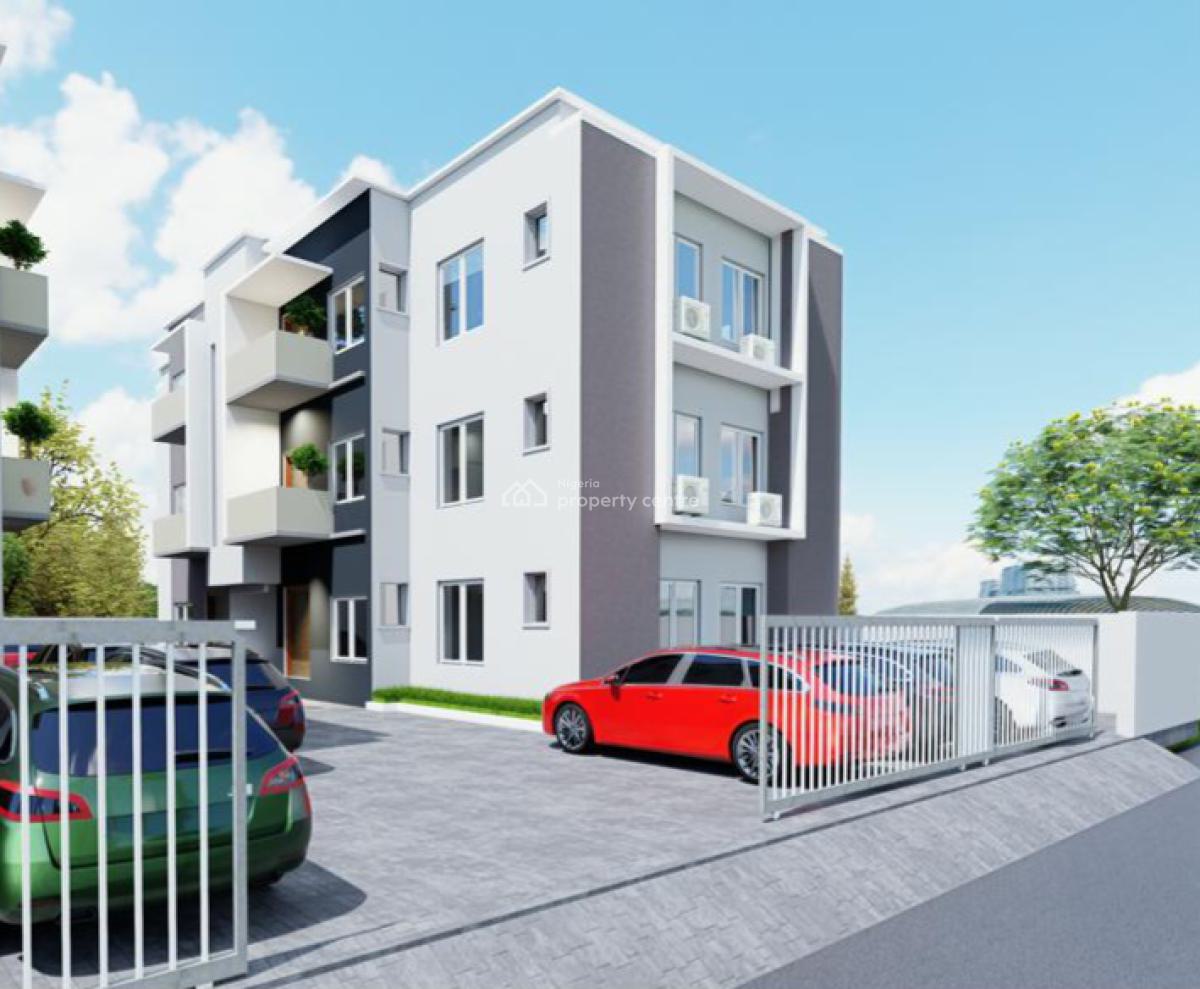 2-bedroom Apartments (carcass) in Abijo Gra Along Lekki-epe Expressway, Green Park Estate, Abijo, Lekki, Lagos, House for Sale