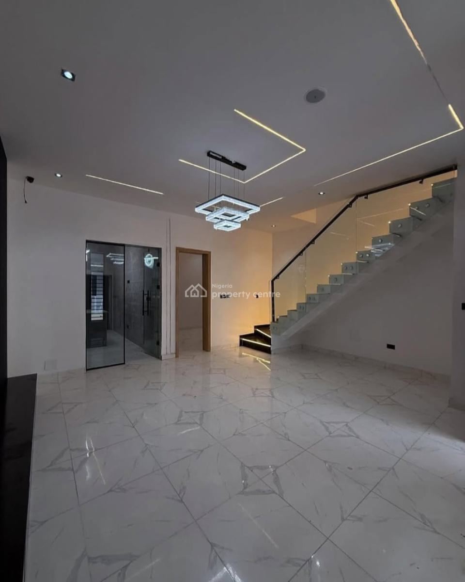 4 Bedroom Terrace Duplex with Bq -- Gov. Consent, Ikota Gra, Ikota, Lekki, Lagos, Terraced Duplex for Sale