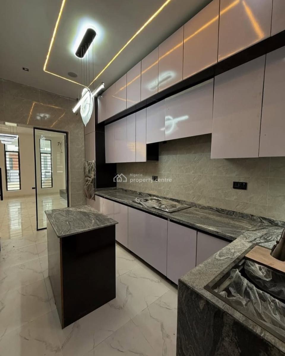 4 Bedroom Terrace Duplex with Bq -- Gov. Consent, Ikota Gra, Ikota, Lekki, Lagos, Terraced Duplex for Sale