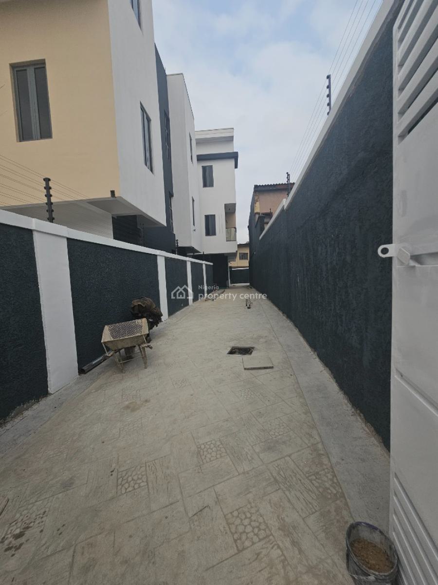Exquisite 4 Bedroom Duplex with 2 Room Bq and Laundry Room, Ogba, Ikeja, Lagos, Semi-detached Duplex for Sale