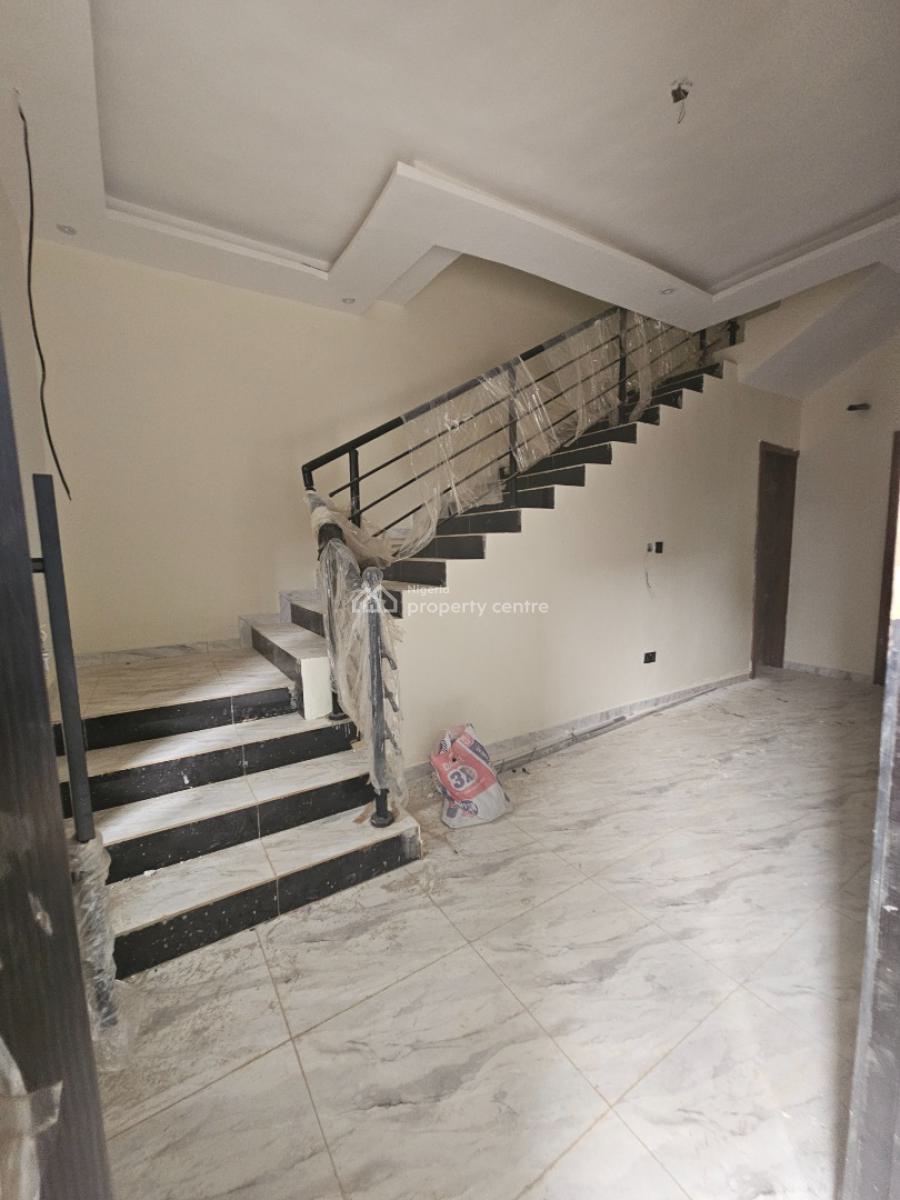 Exquisite 4 Bedroom Duplex with 2 Room Bq and Laundry Room, Ogba, Ikeja, Lagos, Semi-detached Duplex for Sale