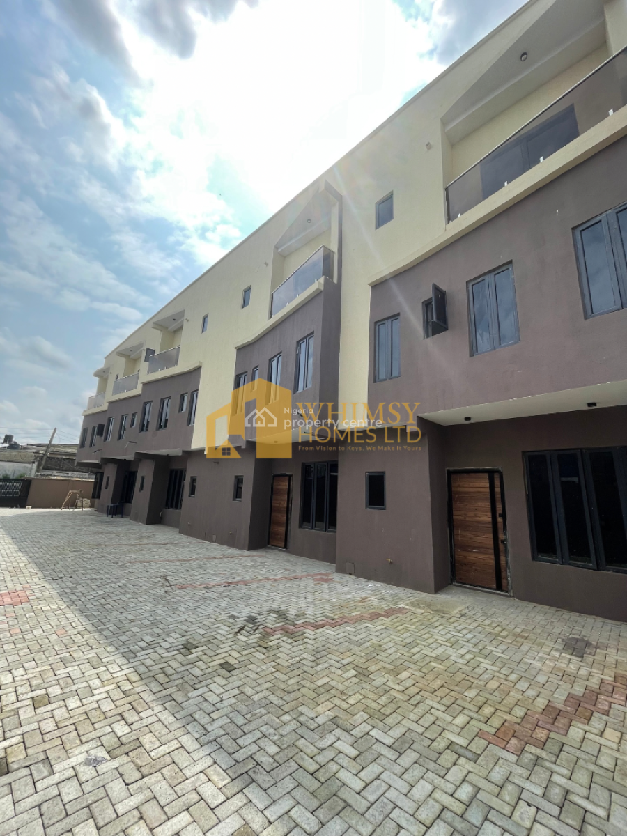 Newly Built 4-bedroom Terraced Duplex, Soluyi, Gbagada, Lagos, House for Sale