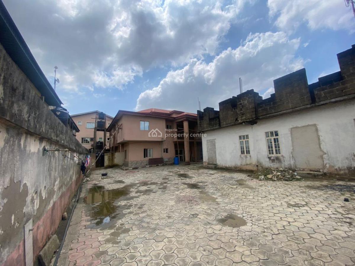 12 Rooms Detached House + Warehouse, Agboyi Road, Ori-oke, Ogudu, Lagos, Detached Duplex for Rent