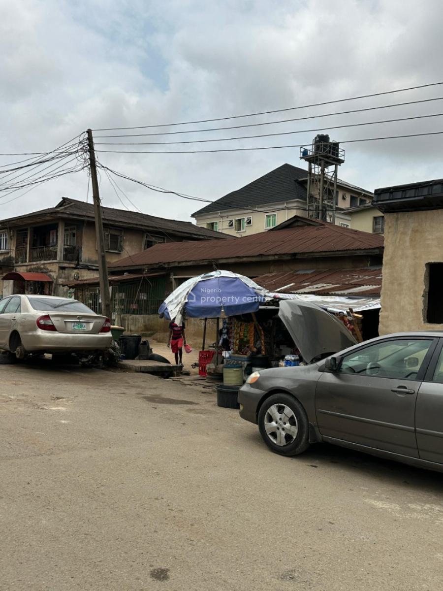 a Solid Bungalow Building on a Full Plot in Mainland, Located Off Bajulaiye, Yaba, Lagos, Residential Land for Sale