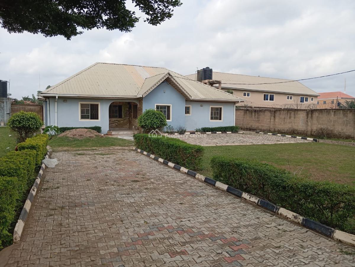3 Bedroom Bungalow with a Mini Flat, Trem Church, Adehun, Ado-ekiti, Ekiti, House for Sale