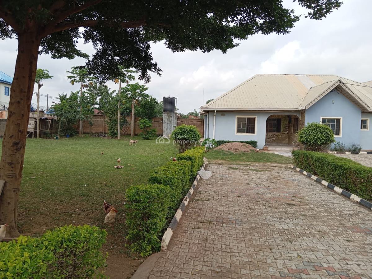 3 Bedroom Bungalow with a Mini Flat, Trem Church, Adehun, Ado-ekiti, Ekiti, House for Sale