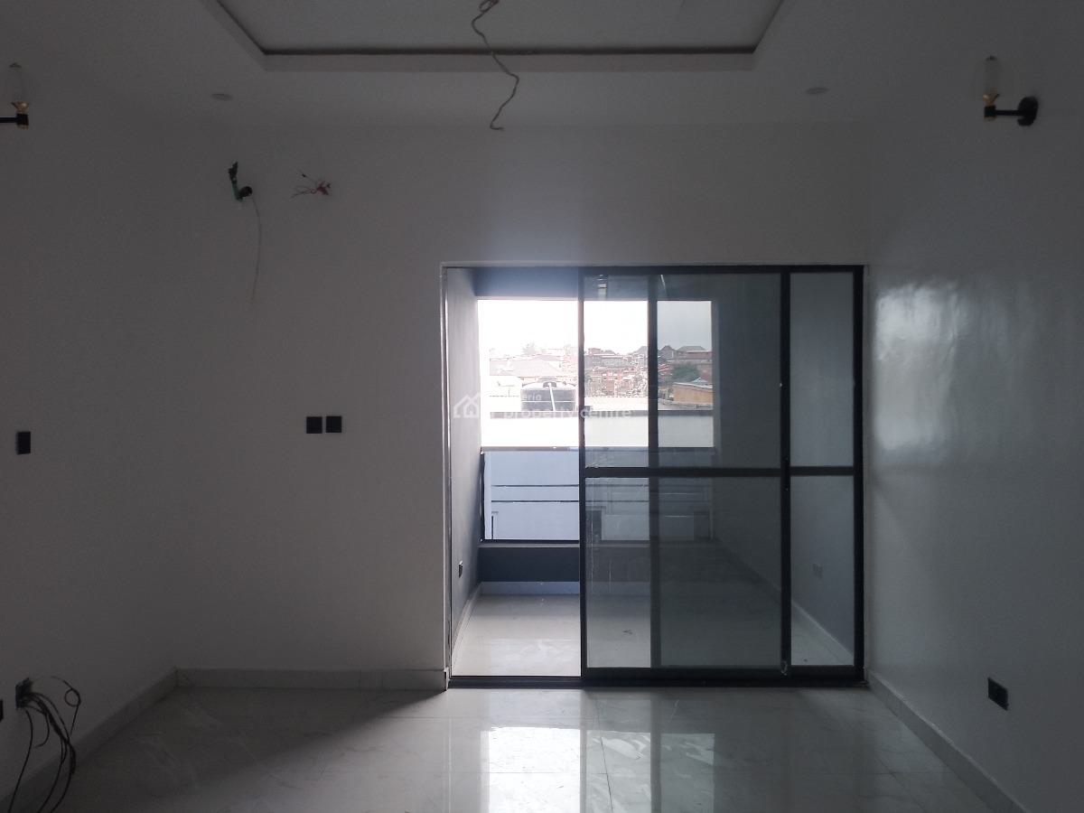 Newly Built and Massively Structured 4 Bedroom Terrace Duplex with Bq, Opebi, Ikeja, Lagos, Terraced Duplex for Rent