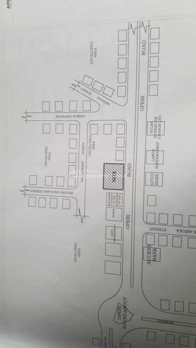 Property for Development, Opebi, Ikeja, Lagos, Plaza / Complex / Mall Joint Venture