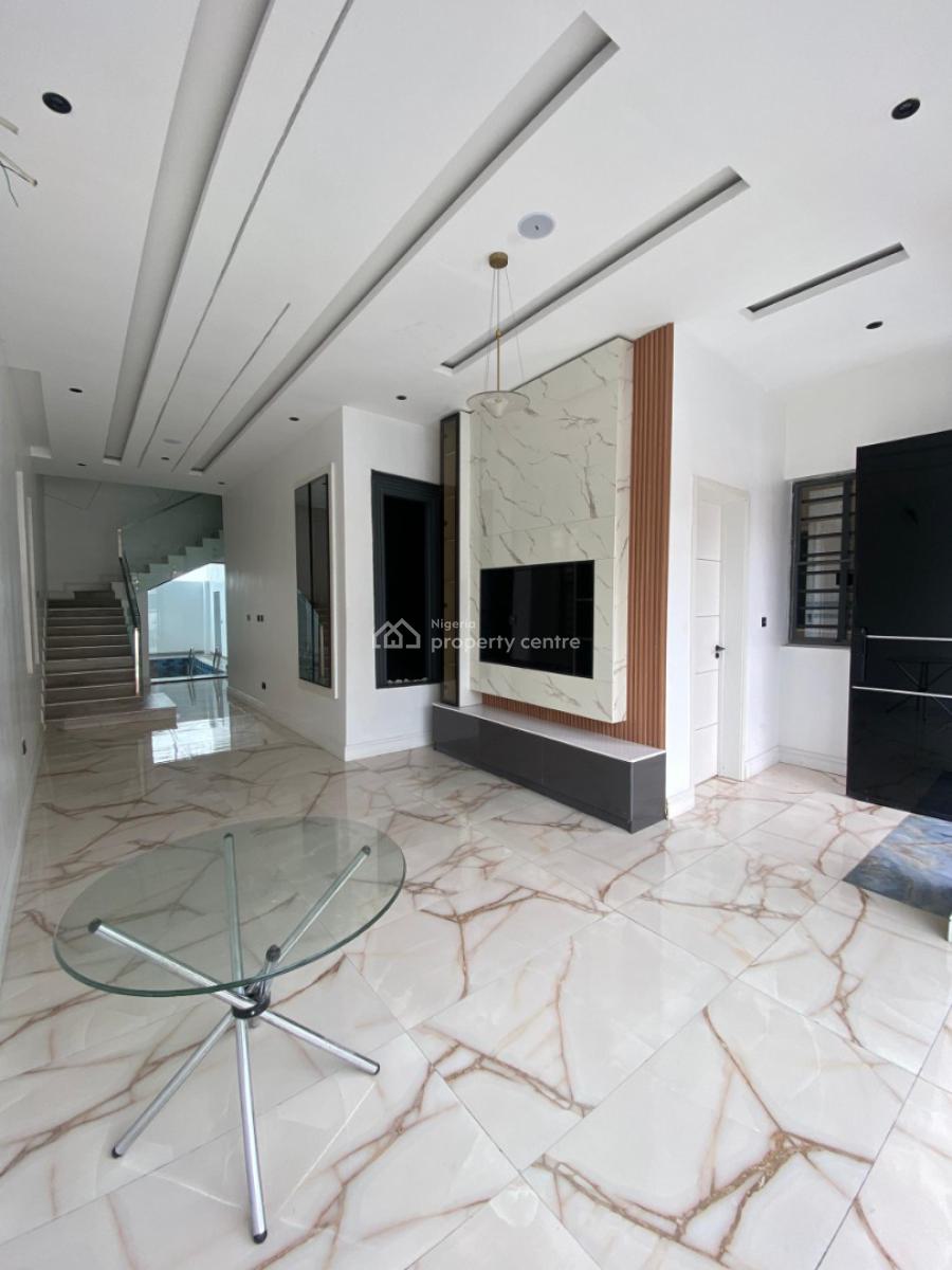 5 Bedroom Fully Detached Duplex with Bq, Pool,cinema & Penthouse, Chevron, Lekki, Lagos, Detached Duplex for Sale