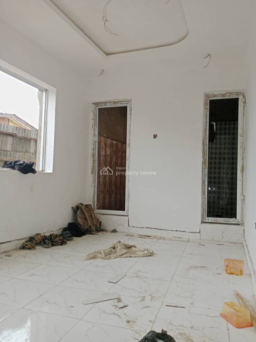 80% Complete Newly Built Roomself with Pop Upstairs and Down, Off Ajayi Road, Ogba, Ikeja, Lagos, Self Contain (single Rooms) for Rent