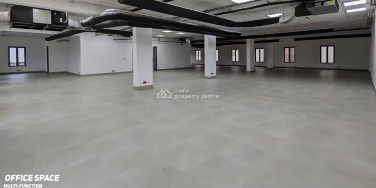 575sqm Newly Built Fully Service Open Plan Office Space, Lekki Phase 1, Lekki, Lagos, Office Space for Rent