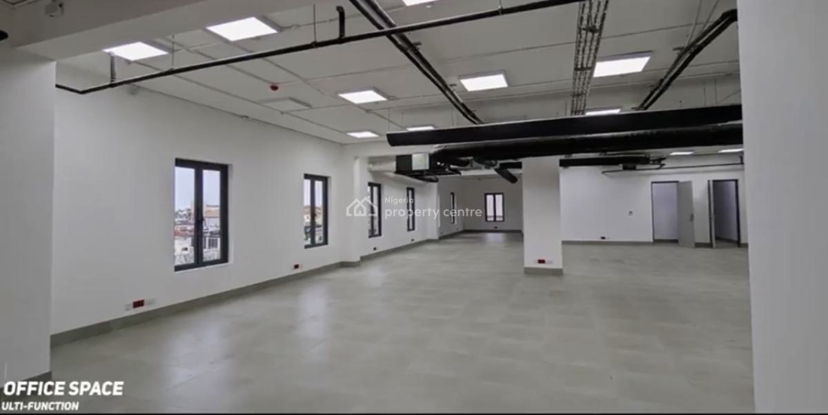 575sqm Newly Built Fully Service Open Plan Office Space, Lekki Phase 1, Lekki, Lagos, Office Space for Rent