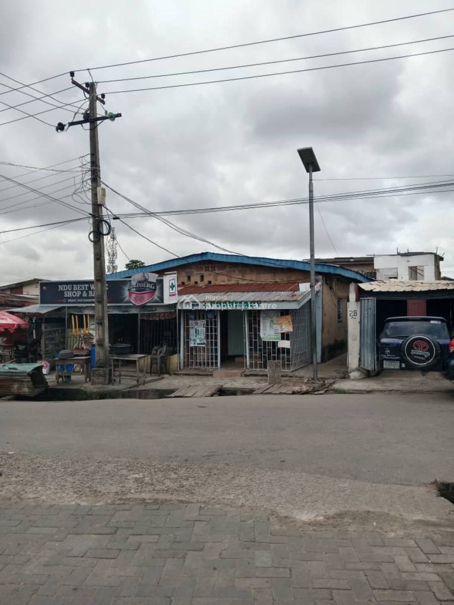 Standard Full Plot of Dry Land Consisting of a Demolishing Structure, Off Ajayi Road, Ogba, Ikeja, Lagos, Commercial Land for Sale