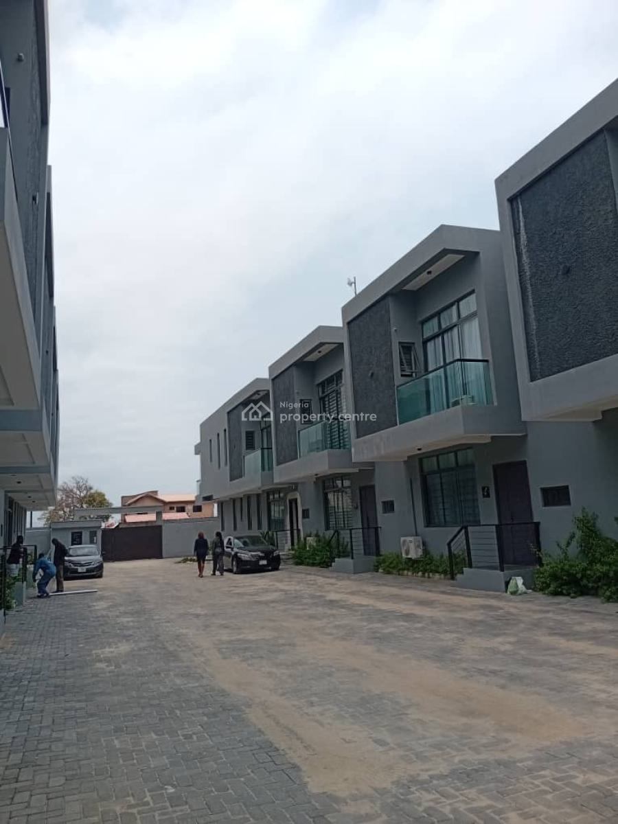 Brand New Luxury 4 Bedroom Terrace Duplex in a Serene Location, Alfa Beach Road, Opposite Chevy View Estate, Lekki, Lagos, Terraced Duplex for Rent