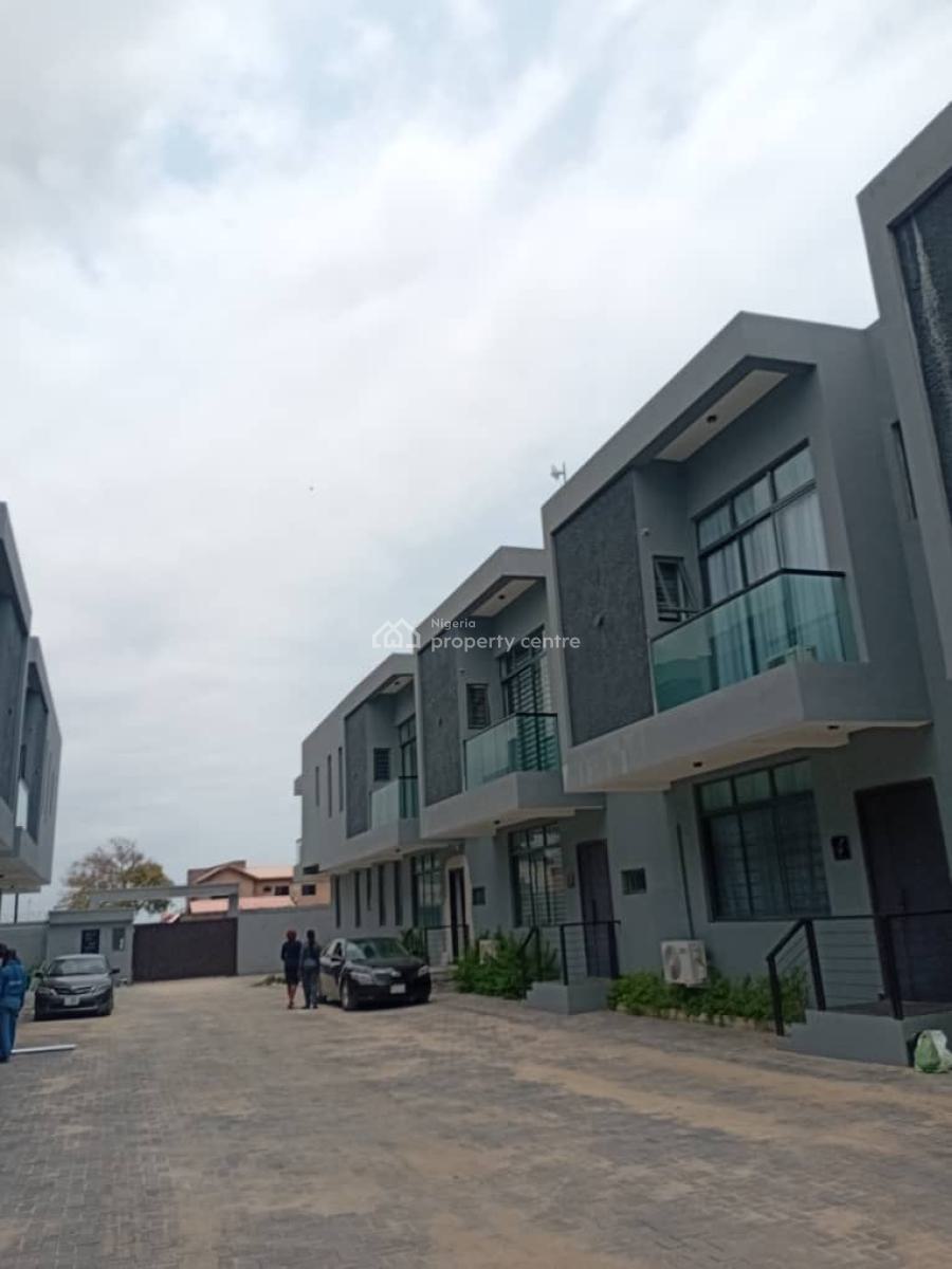 Brand New Luxury 4 Bedroom Terrace Duplex in a Serene Location, Alfa Beach Road, Opposite Chevy View Estate, Lekki, Lagos, Terraced Duplex for Rent
