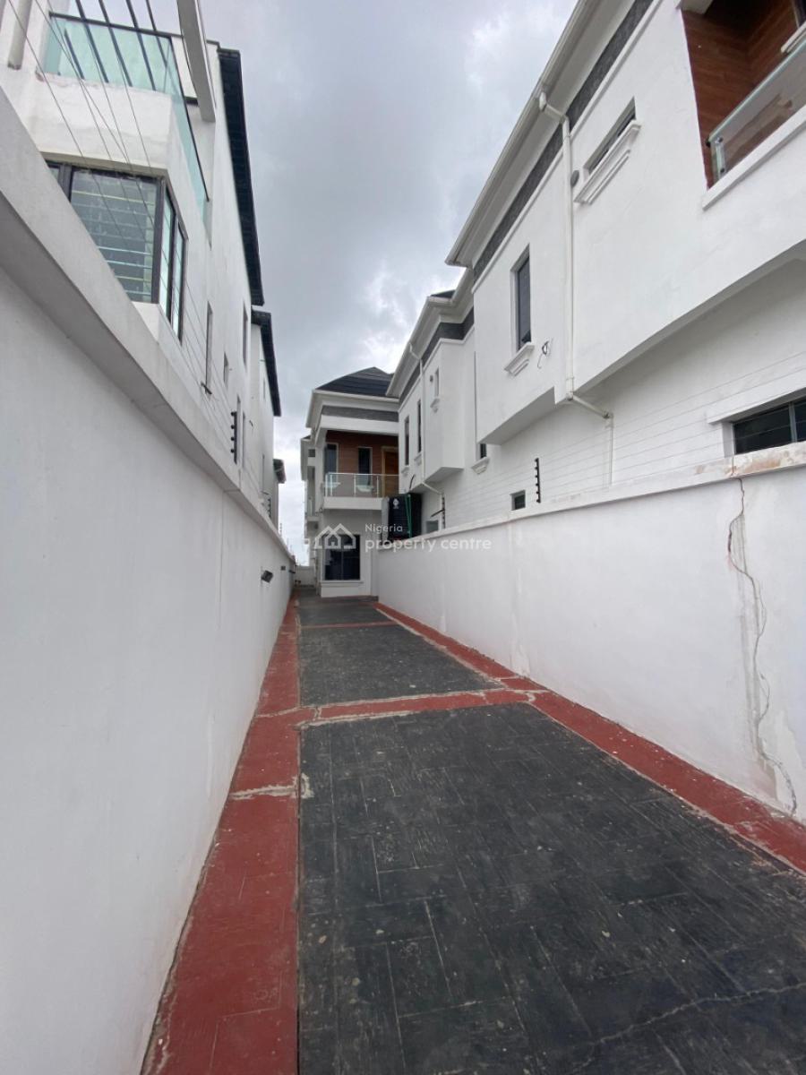 4 Bedroom Semi Detached Duplex with Bq, Chevron, Lekki, Lagos, Semi-detached Duplex for Sale