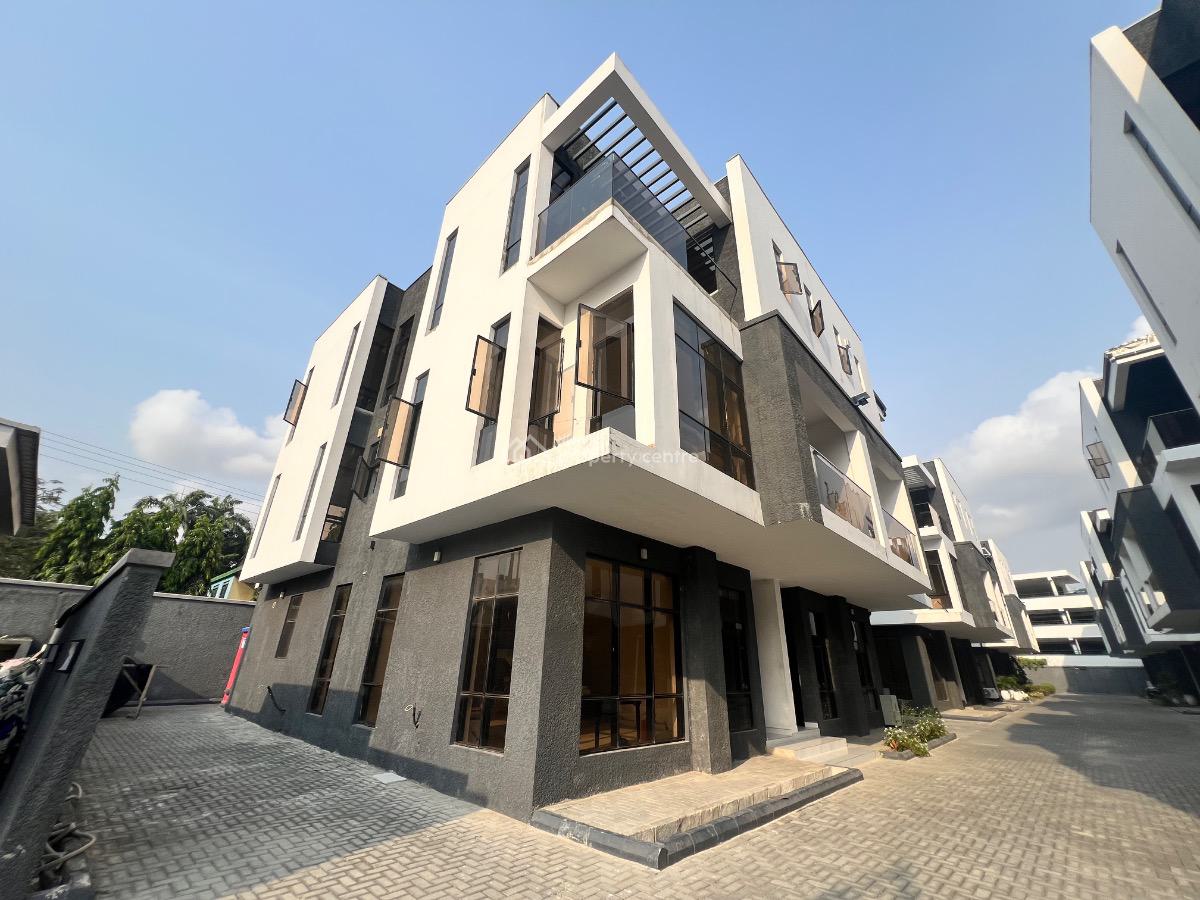 Newly Built 4 Bedroom Semi Detached Duplex with a Room Bq, & Swimming Pool, Victoria Island (vi), Lagos, Semi-detached Duplex for Rent