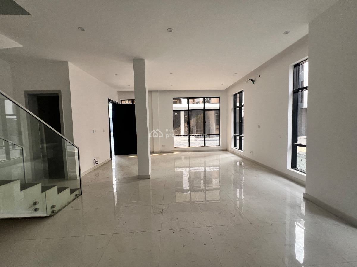 Newly Built 4 Bedroom Semi Detached Duplex with a Room Bq, & Swimming Pool, Victoria Island (vi), Lagos, Semi-detached Duplex for Rent