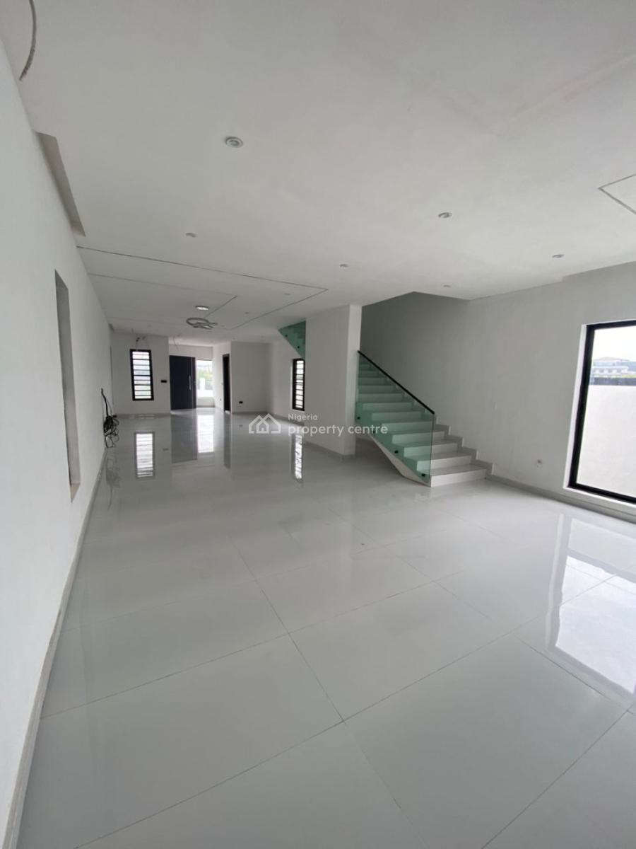 4 Bedrooms Fully Detached Duplex with Bq, Pool & Study, Chevron, Lekki, Lagos, Detached Duplex for Sale