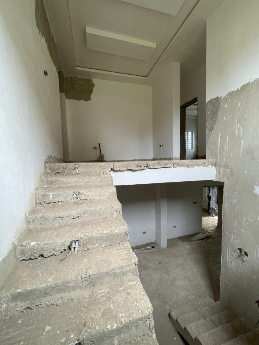 Spacious 5 Bedrooms Carcass Duplex (60% Completed) in a Prime Estate, Lekron Estate, Bodija, Ibadan, Oyo, Detached Duplex for Sale