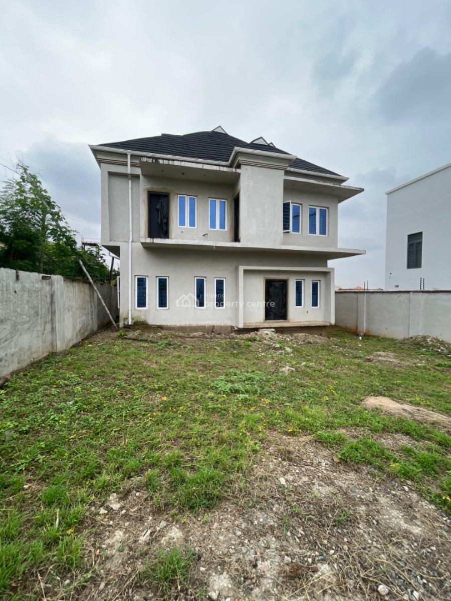 Spacious 5 Bedrooms Carcass Duplex (60% Completed) in a Prime Estate, Lekron Estate, Bodija, Ibadan, Oyo, Detached Duplex for Sale