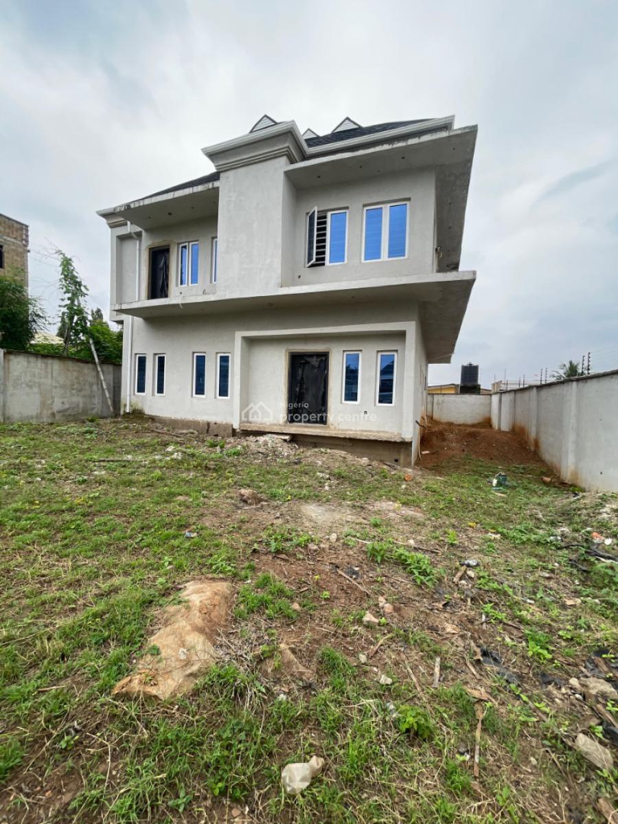 Spacious 5 Bedrooms Carcass Duplex (60% Completed) in a Prime Estate, Lekron Estate, Bodija, Ibadan, Oyo, Detached Duplex for Sale