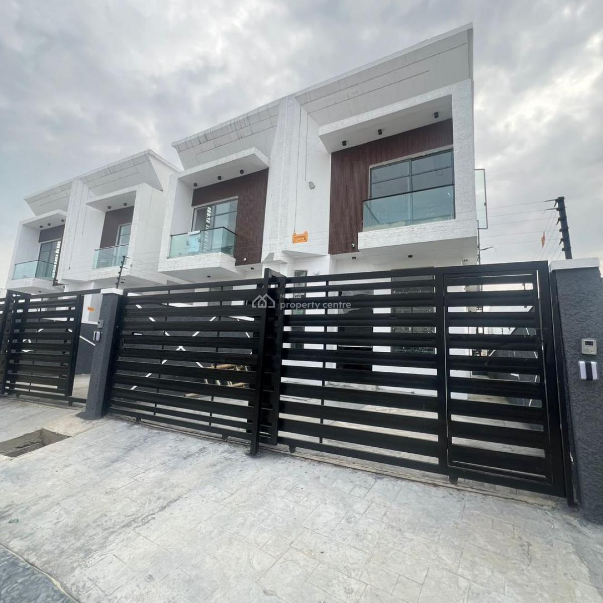 Decently Crafted 4 Bedroom Semi-detached Duplex with Bq, Ikota, Lekki, Lagos, Semi-detached Duplex for Sale