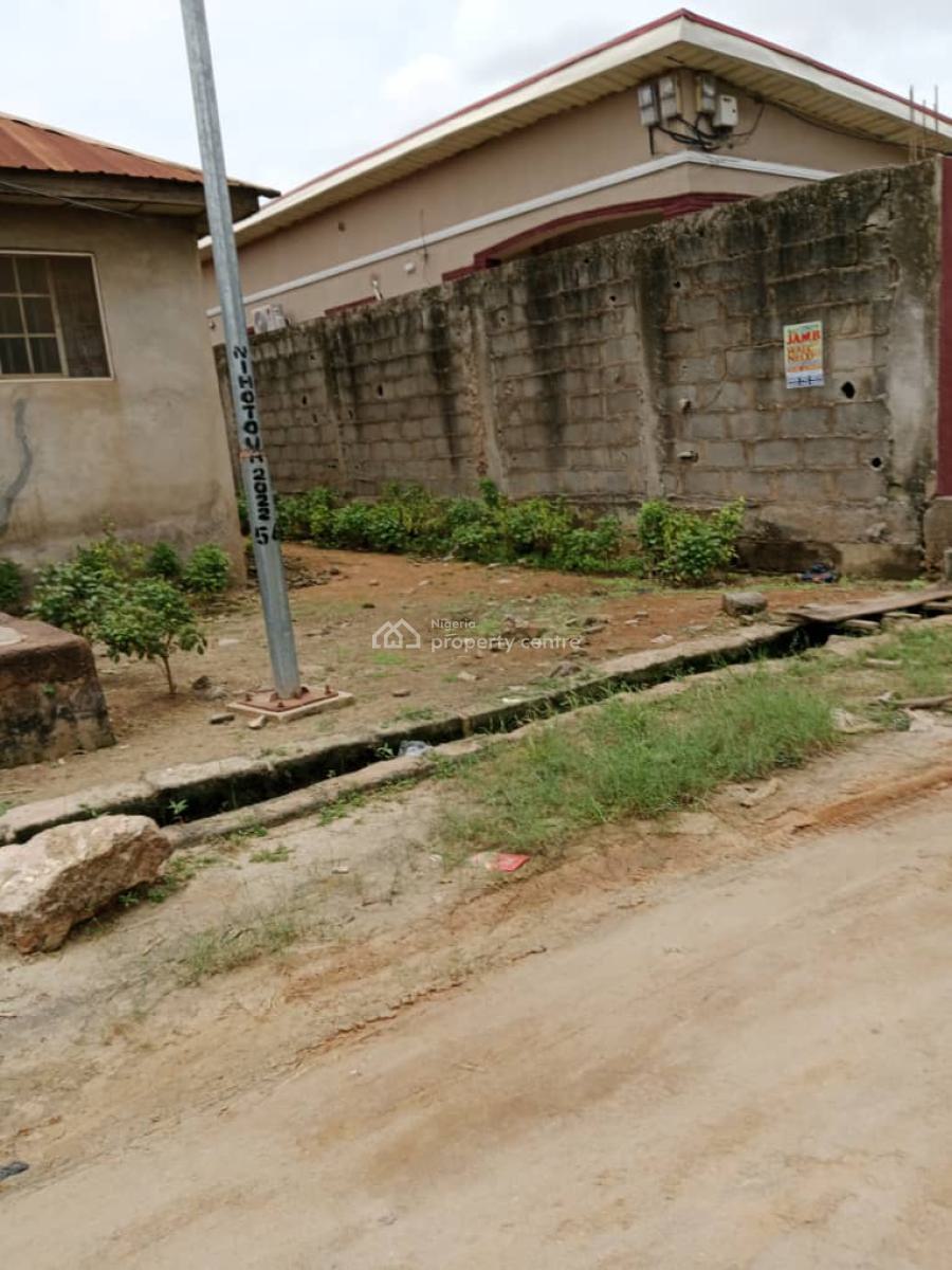 a Full Plot of Land with 4 Bedroom Bungalow That Can Be Renovated, Oke Ira, Ogba, Ikeja, Lagos, Land for Sale