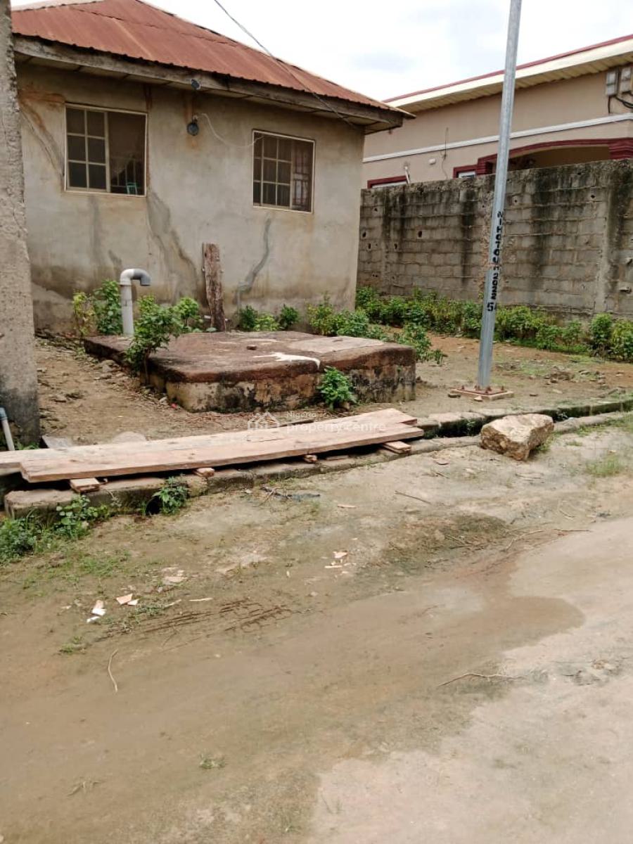 a Full Plot of Land with 4 Bedroom Bungalow That Can Be Renovated, Oke Ira, Ogba, Ikeja, Lagos, Land for Sale