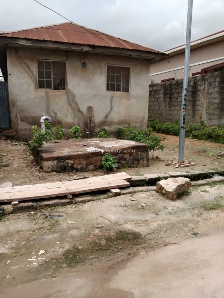 a Full Plot of Land with 4 Bedroom Bungalow That Can Be Renovated, Oke Ira, Ogba, Ikeja, Lagos, Land for Sale